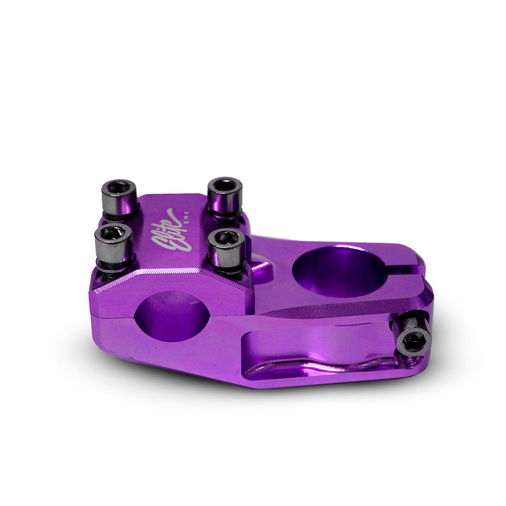 Elite CNC Stem Anodized Purple – Elite BMX Bikes - Main Image