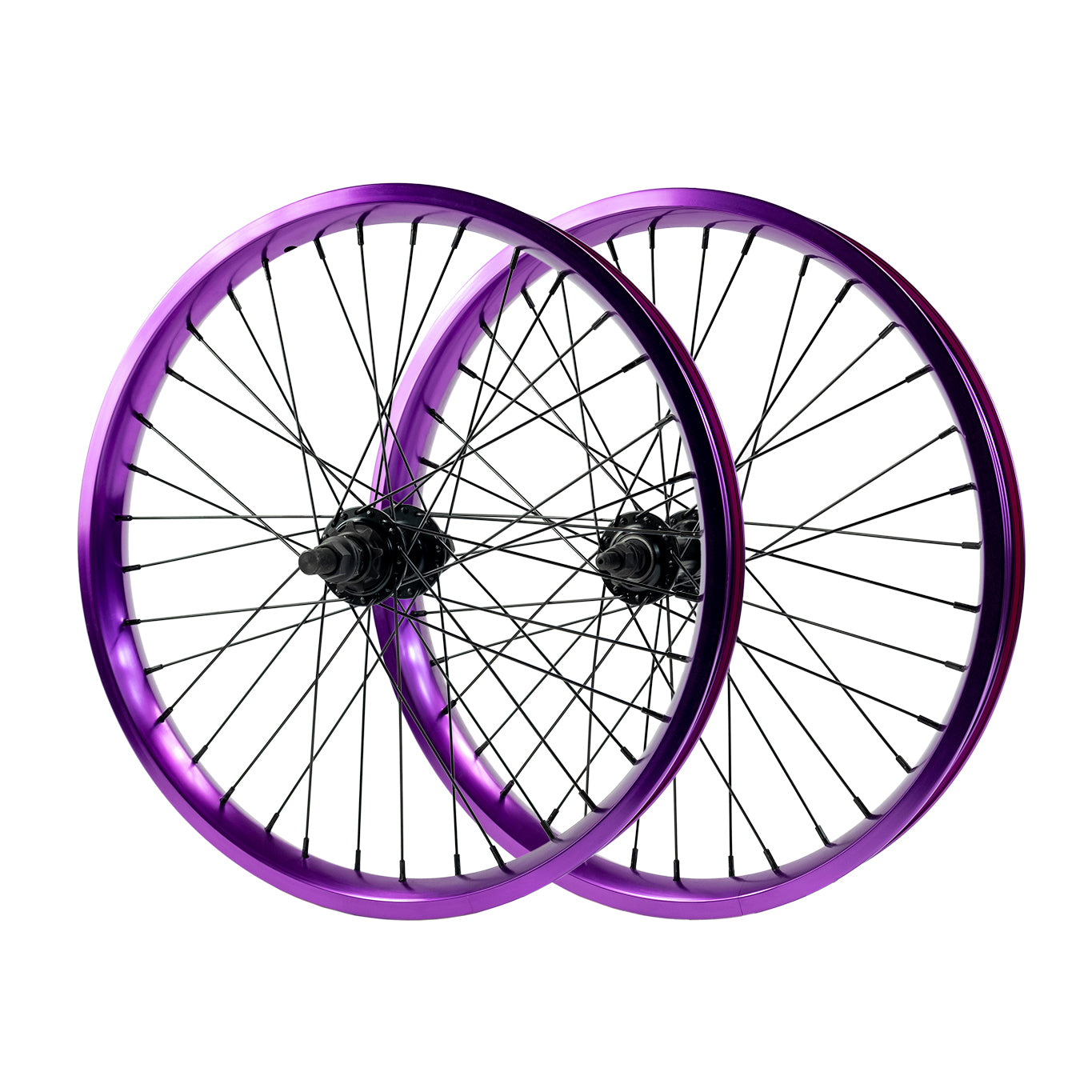 20 bicycle rims bmx 20" Wheelset Purple Chrome – Elite BMX Bikes