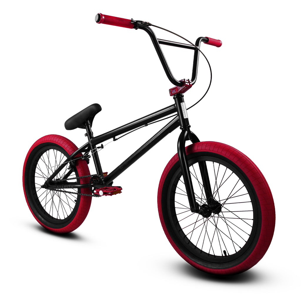 bmx red bike