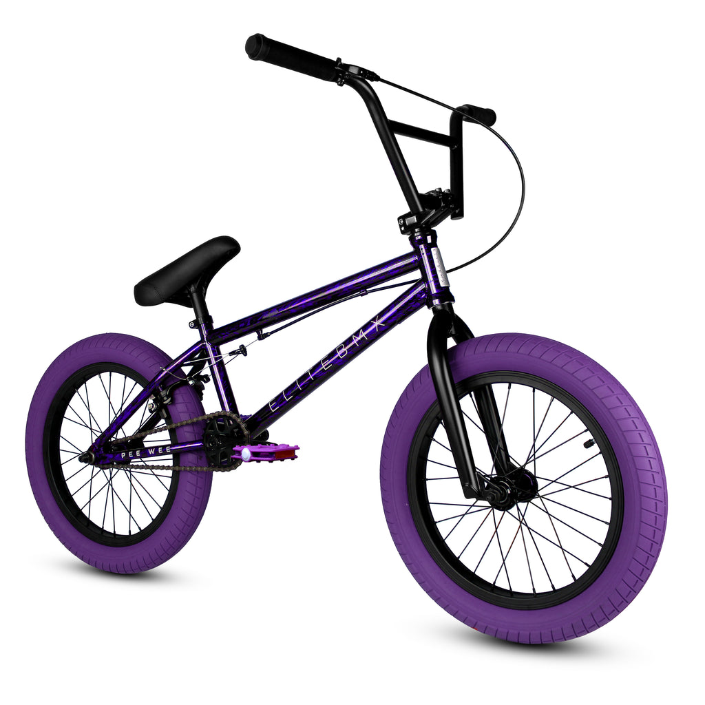 Purple cheap bmx bike