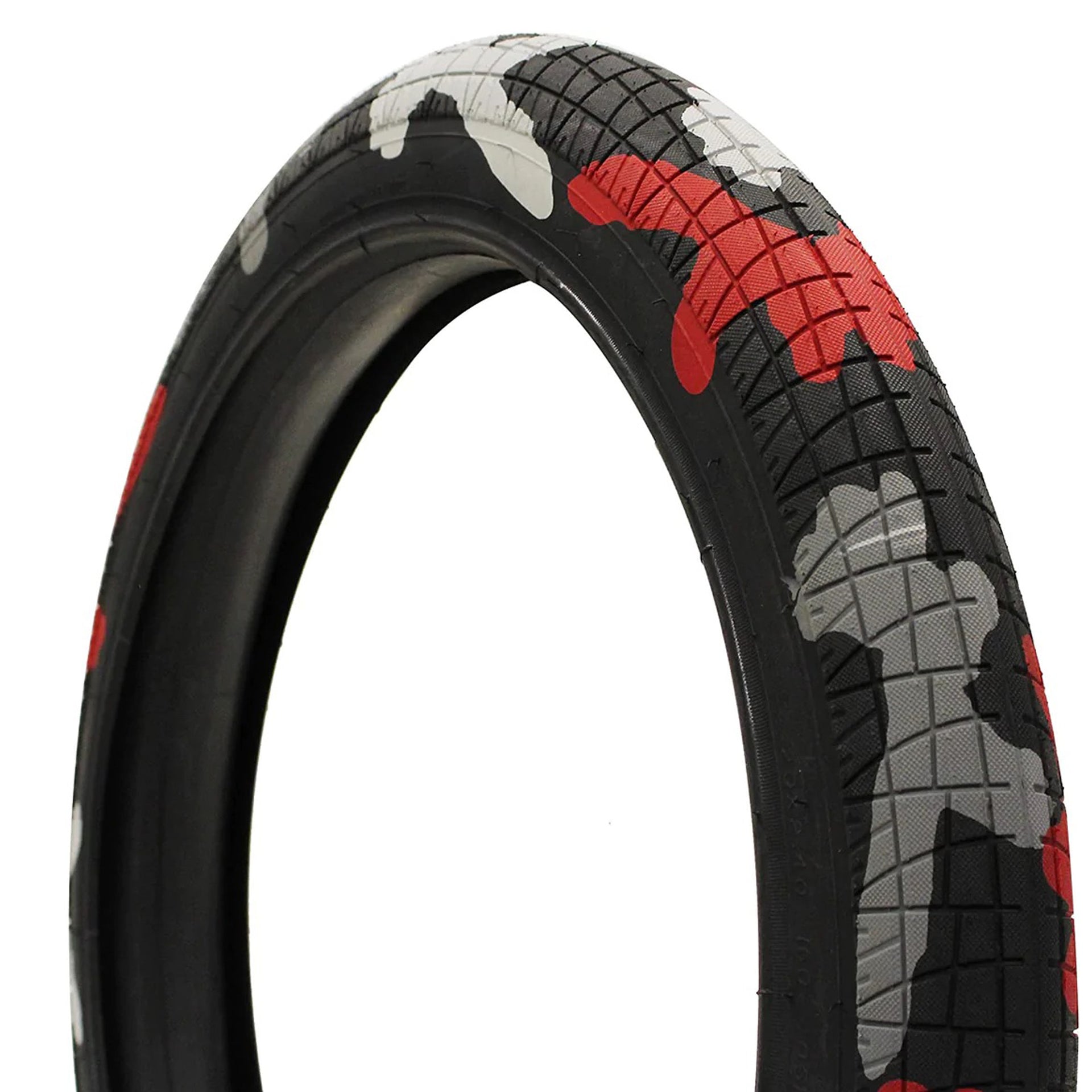 Set De Protections SE Bikes Camo Rouge – 3 Pièces Pour BMX (Tube Supérieur, Guidon, Potence)