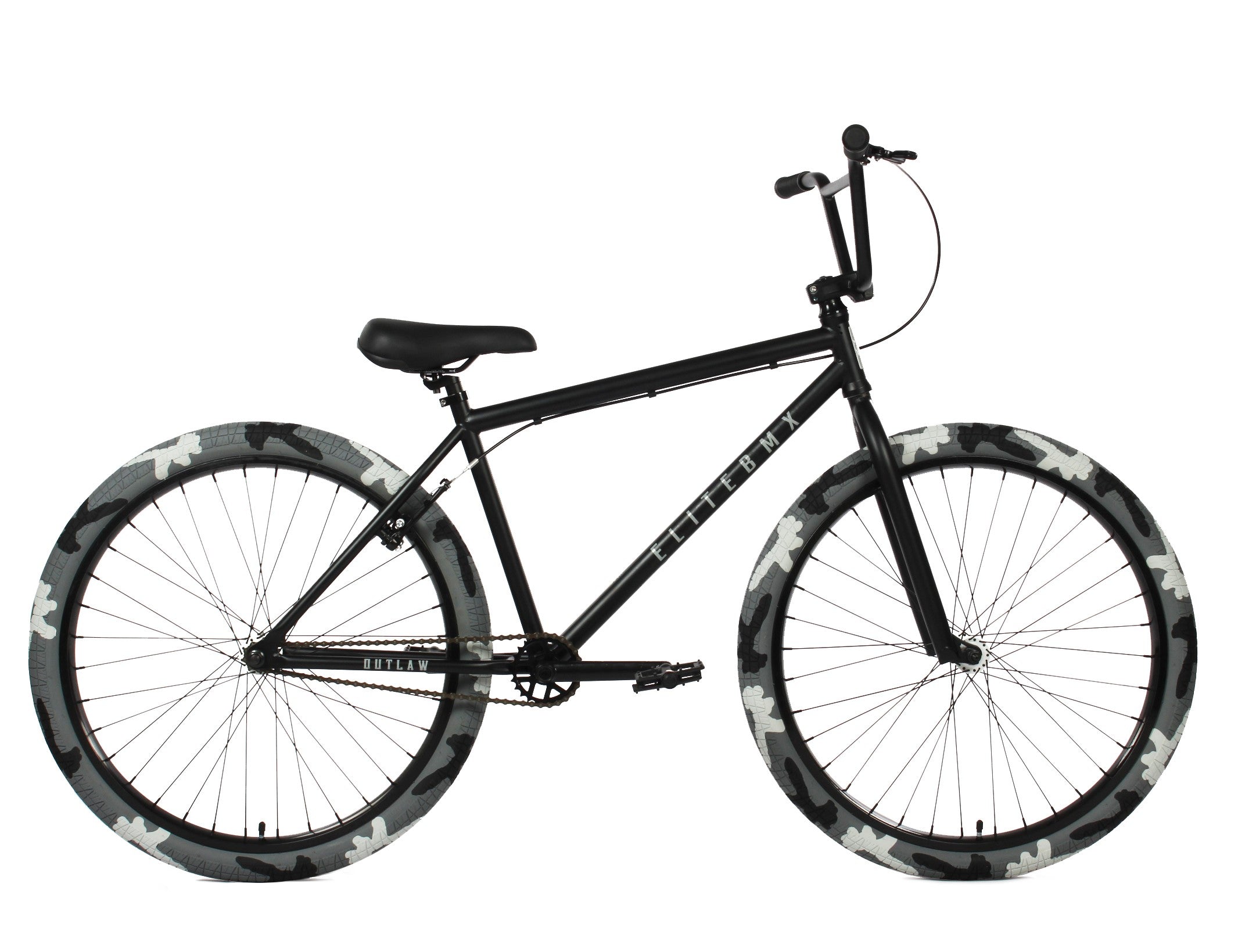 Outlaw Black Combat – Elite BMX Bikes - Main Image